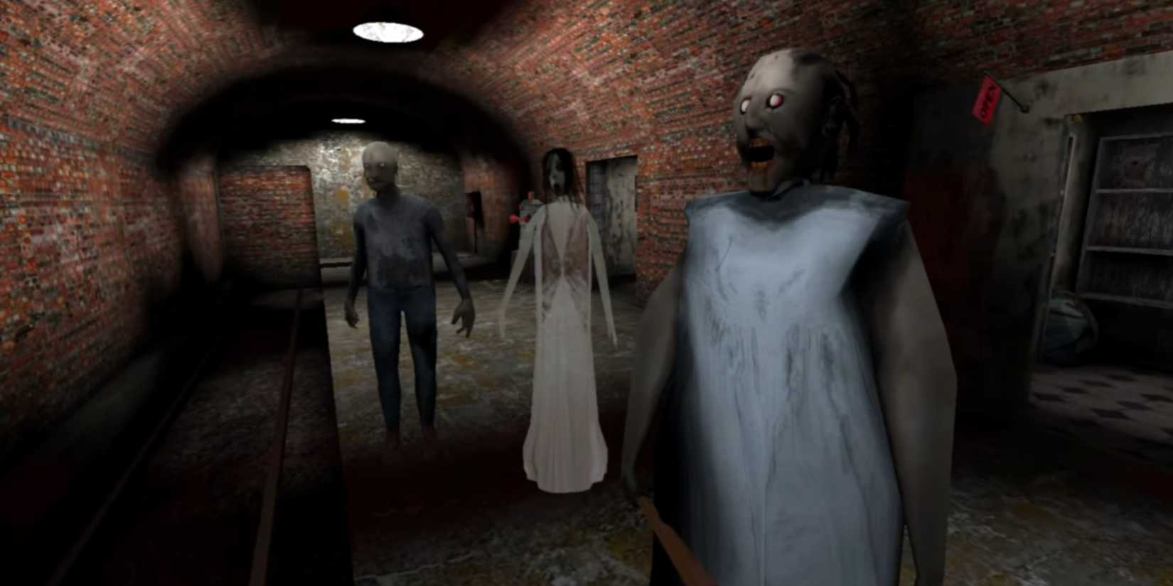 Granny 3 train ending cutscene