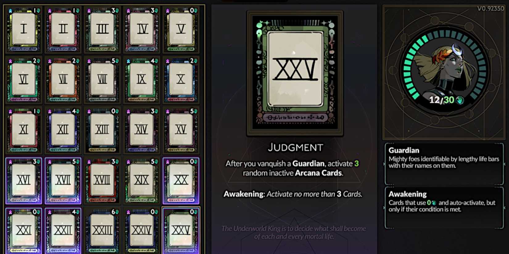 Hades 2: Arcana Cards