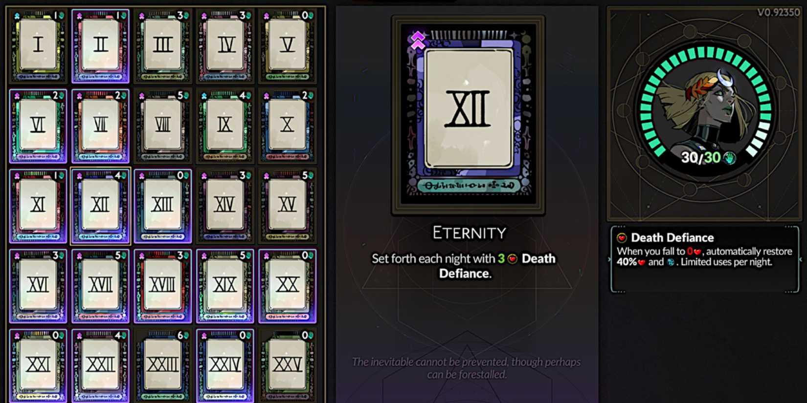 Hades 2: Arcana Cards