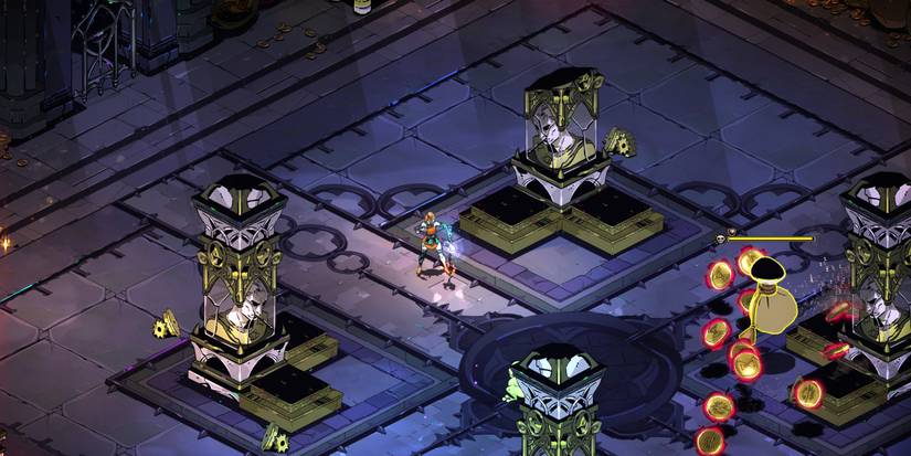 The Goldwrath Mini Boss from Hades 2