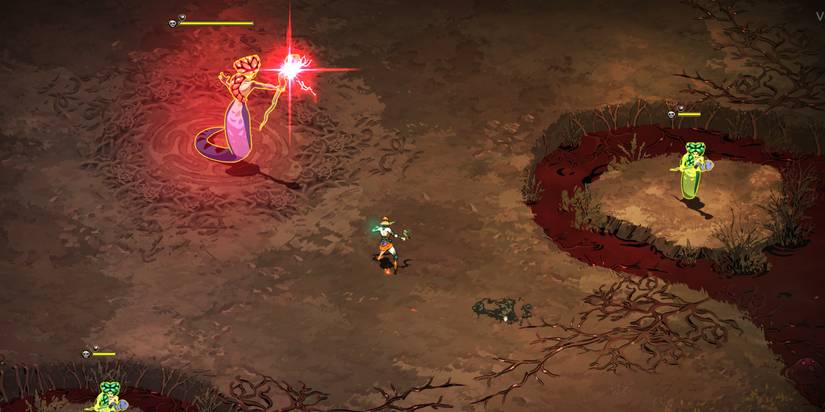 Queen Lamia mini boss from Hades 2