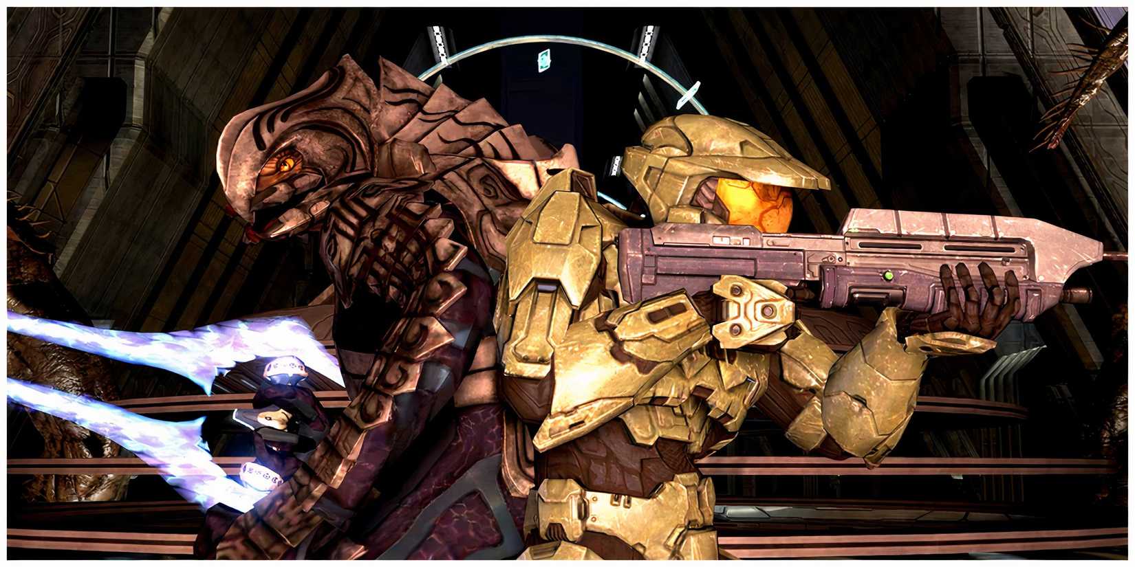 Halo Master Chief and Arbiter