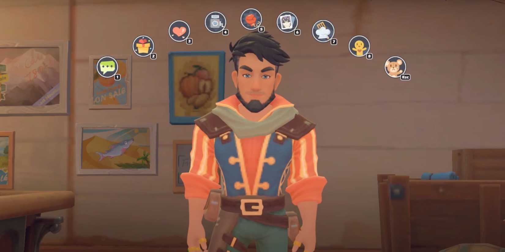 talking to your lover in my time at sandrock for having a baby