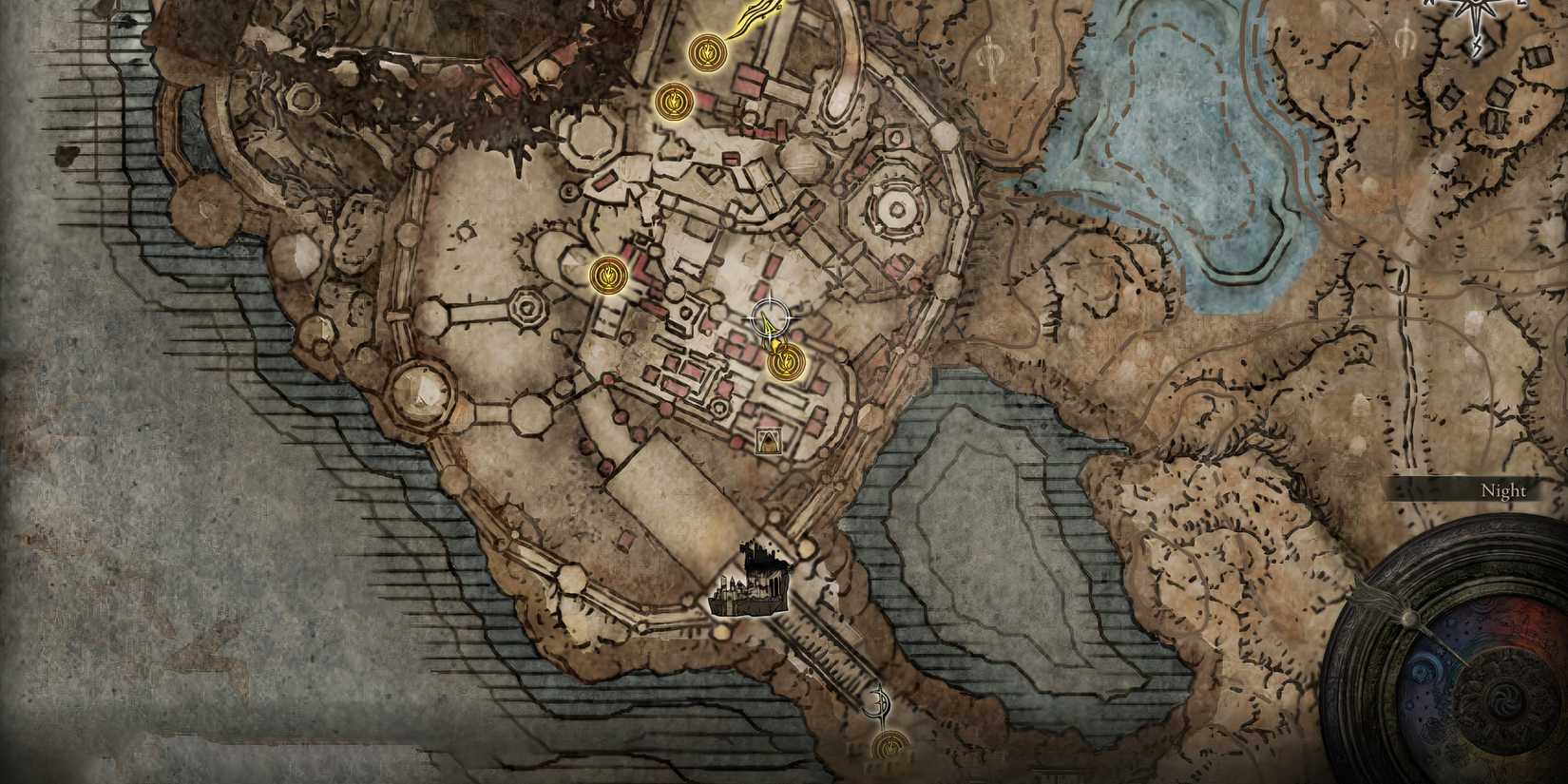 horned warrior's sword location on map, elden ring shadow of the erdtree