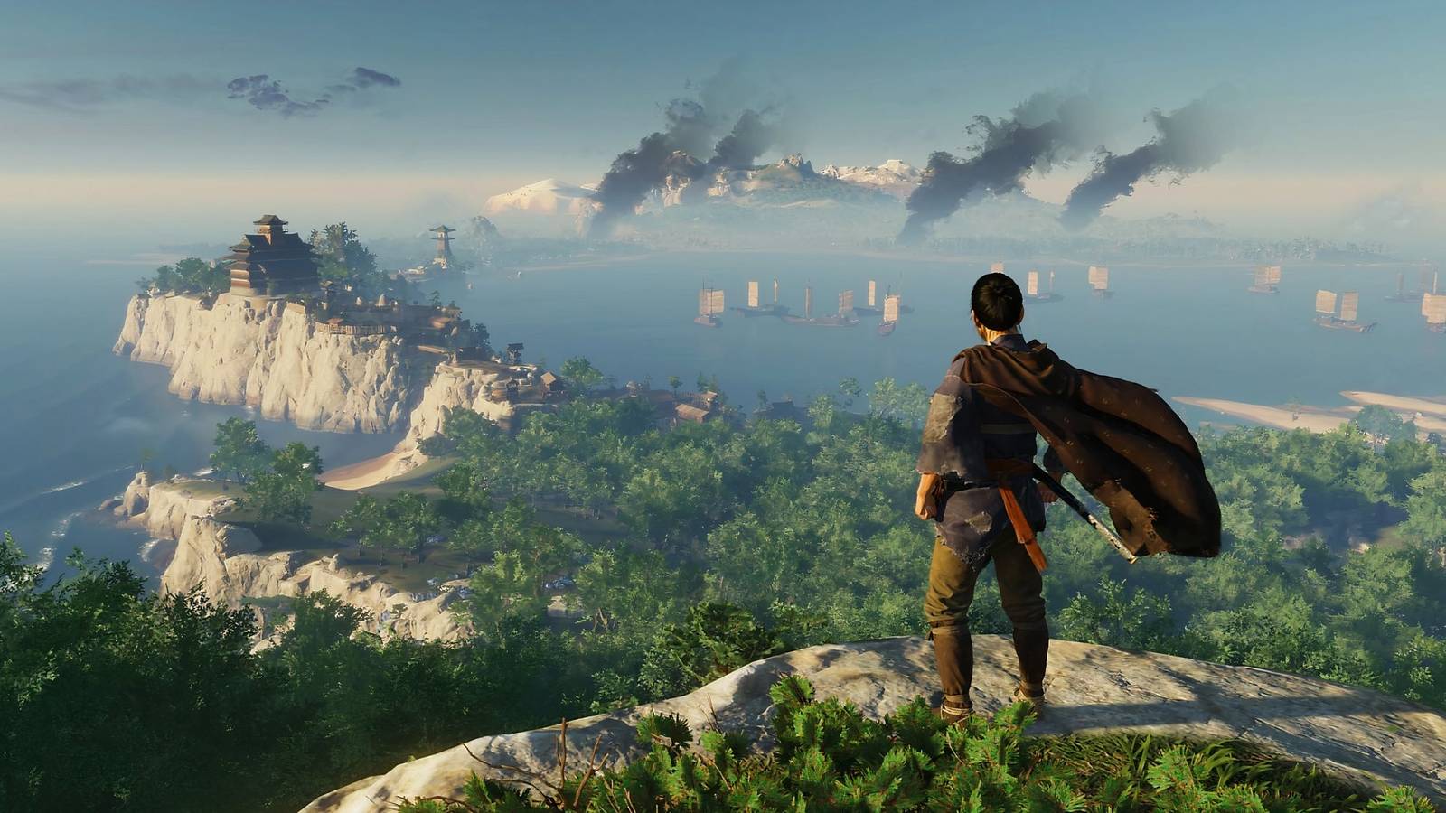 Jin Sakai Overlooking Tsushima Island