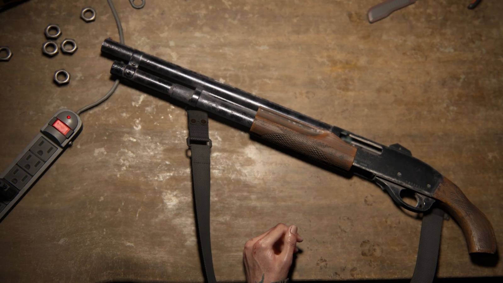 Shotgun in The Last of Us Part 2