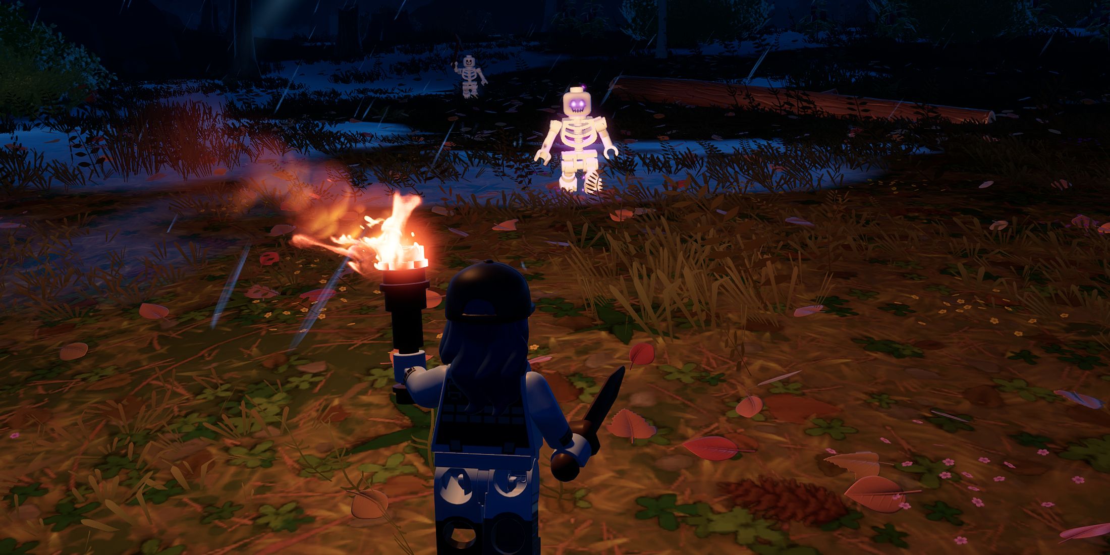 Image showcasing a Storm-Wild Skeleton in LEGO Fortnite