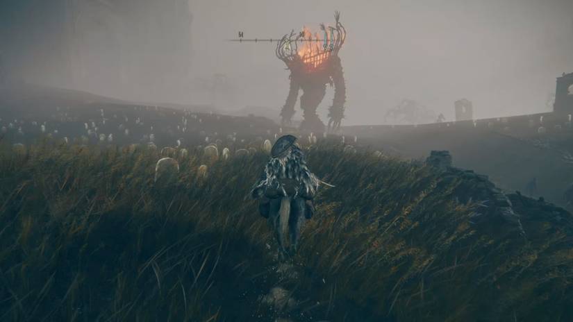 Elden Ring Shadow of the Erdtree Furnace Golem Gravesite Plains