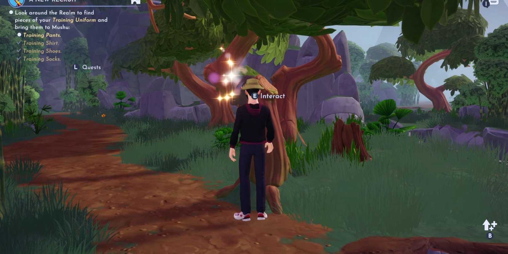 how to get training pants disney dreamlight valley