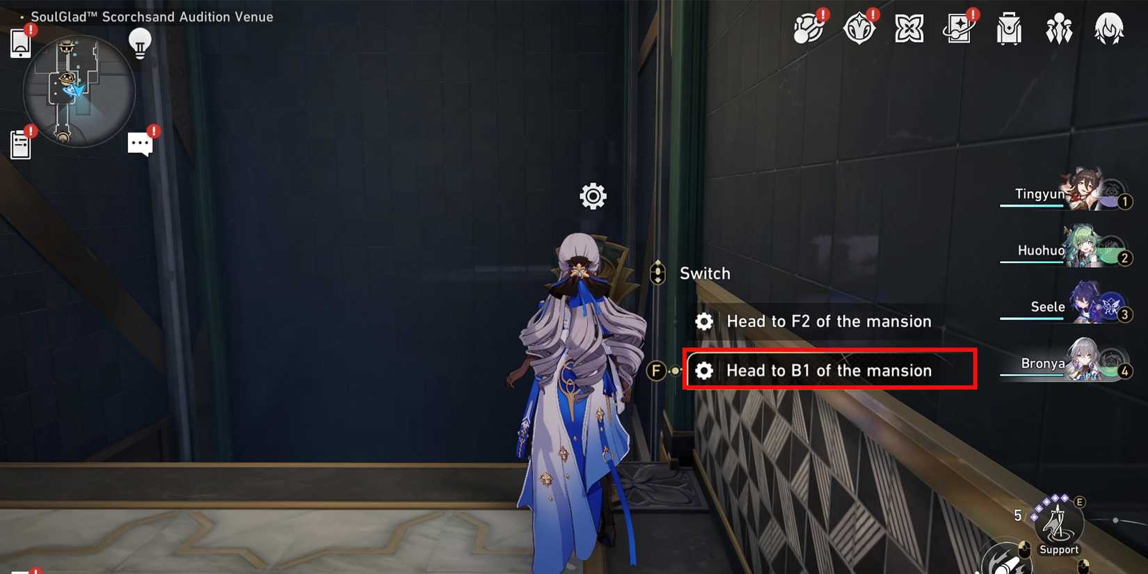 how to go to hanu manor soda cellar in honkai star rail