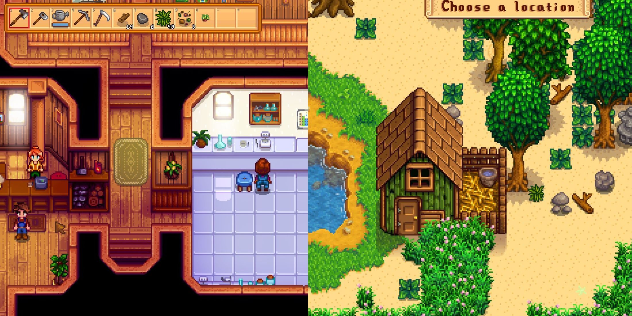 Stardew Valley: How To Move & Paint Your Farmhouse