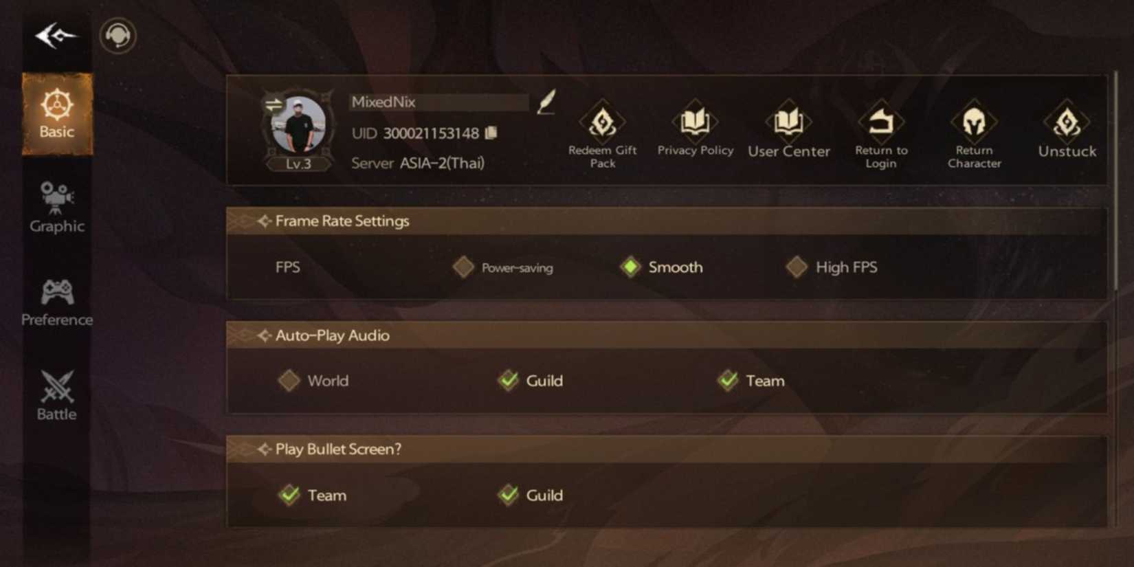 tarisland gift code redeem page.