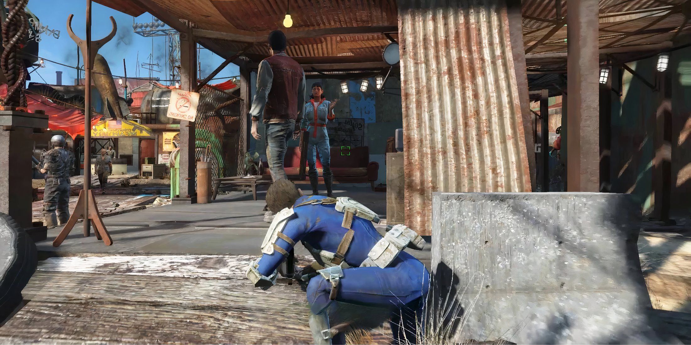 Fallout 4: Как укрыться