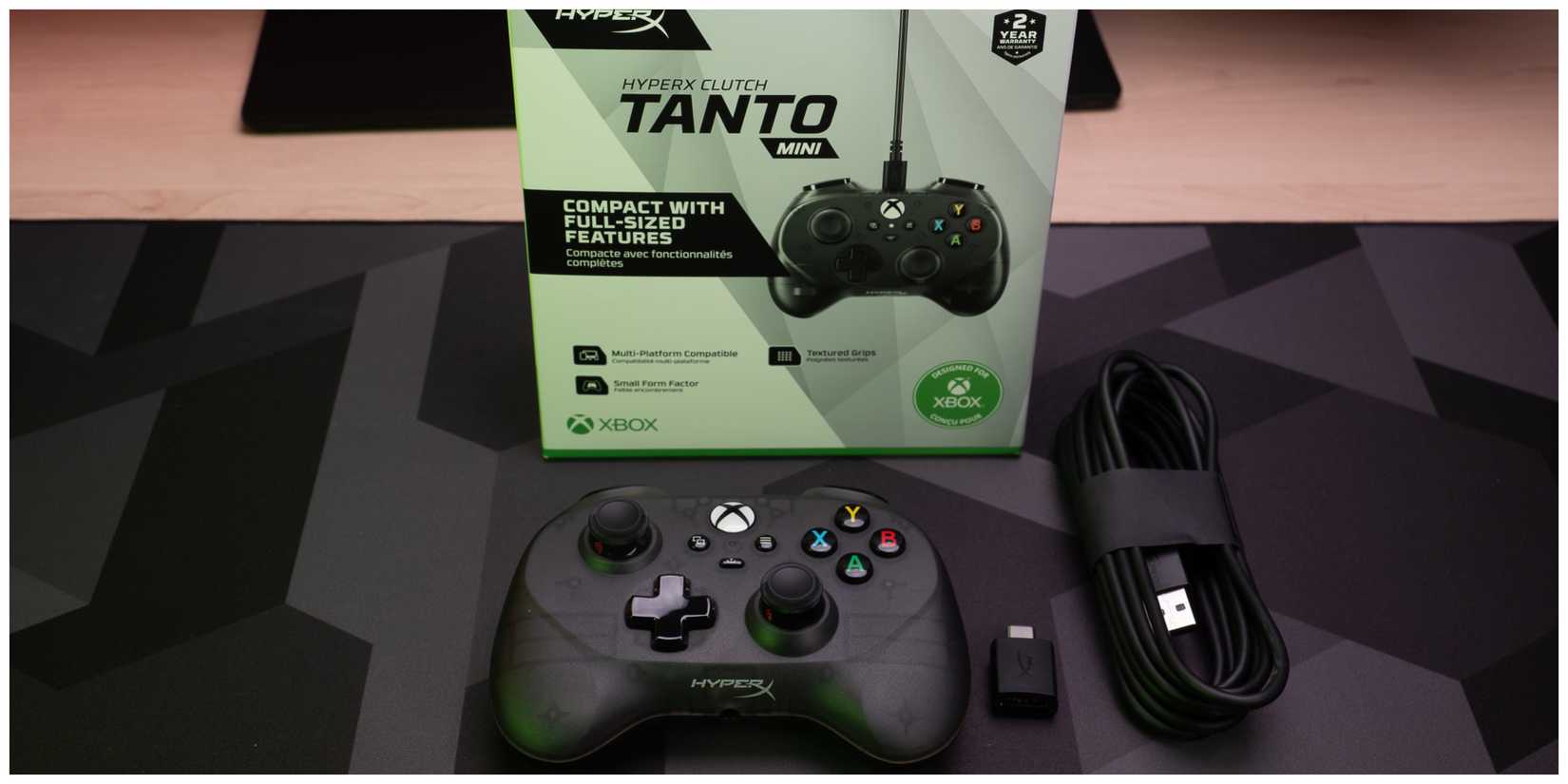 hyperx clutch tanto mini whats in the box