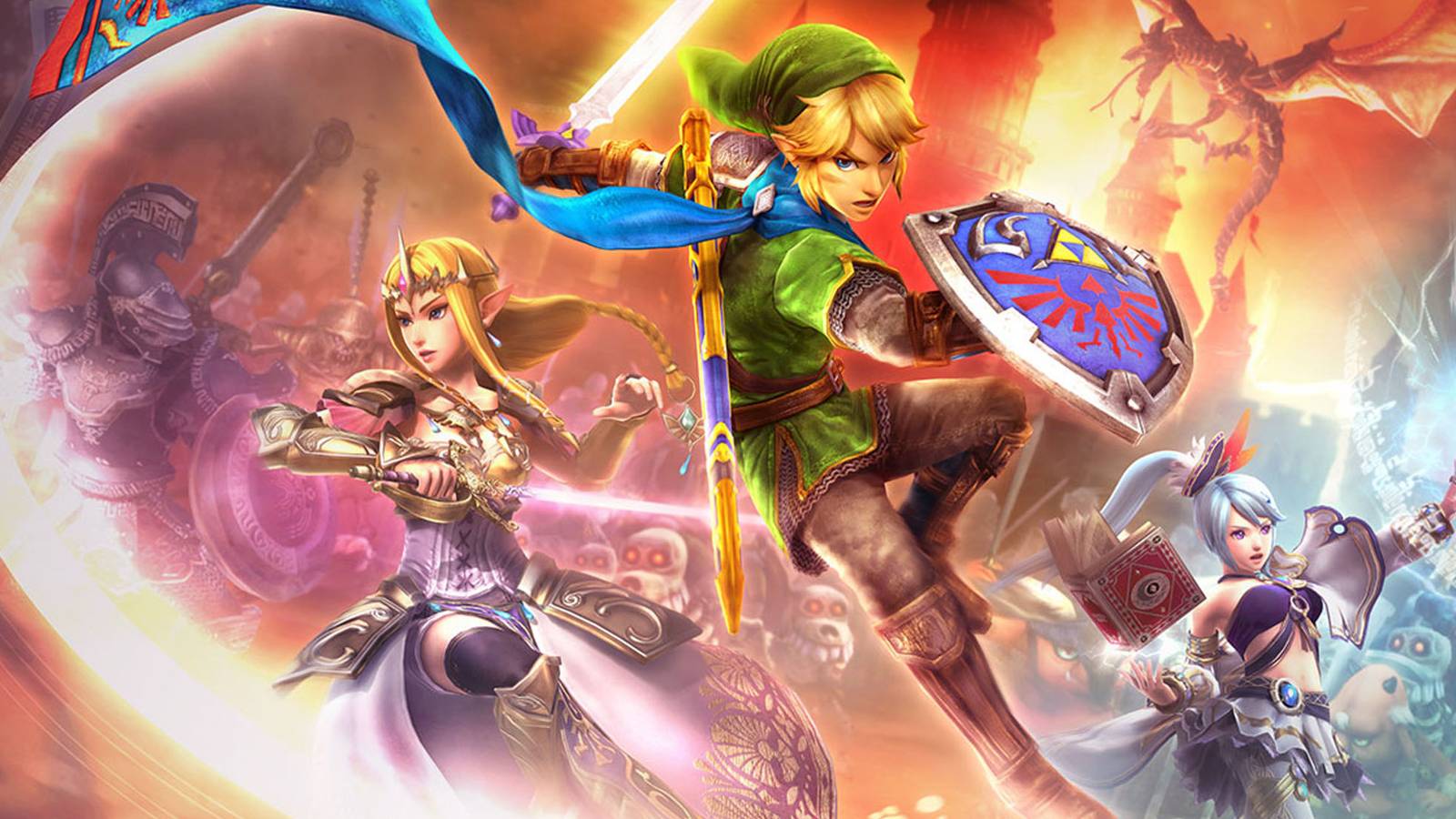 Hyrule Warriors art
