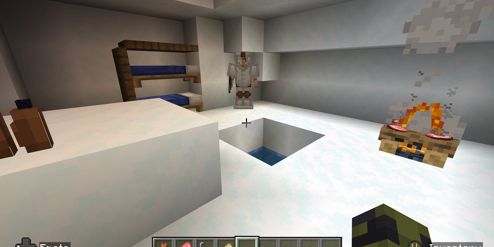 Igloo Interior In Minecraft