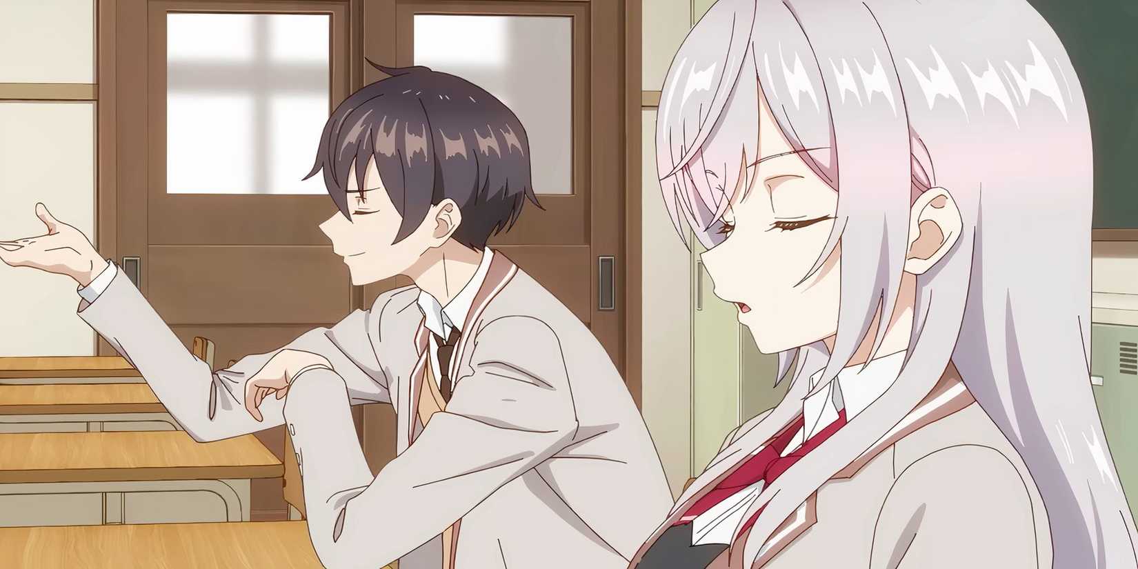 Alya and Kuze Masachika from Alya Sometimes Hides Her Feelings in Russian