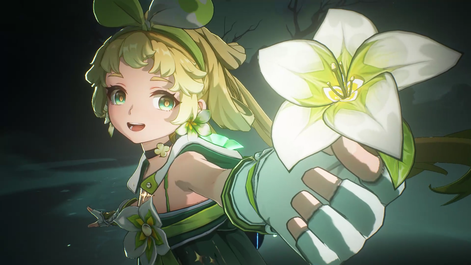 Verina using her ultimate in Wuthering Waves