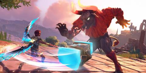 Immortals Fenyx Rising Minotaur Boss Fight