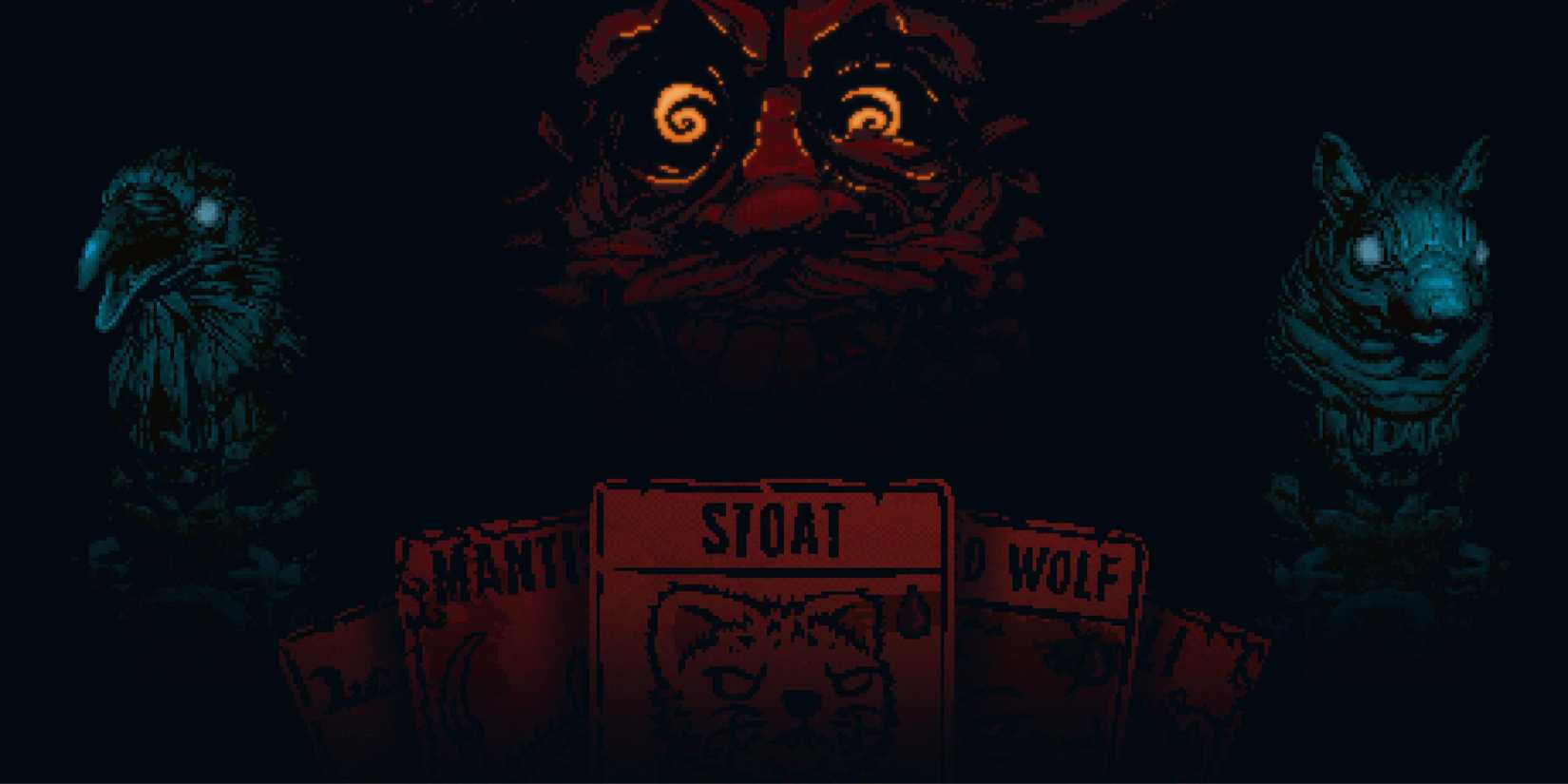 Inscryption Stoat Wolf Mantis