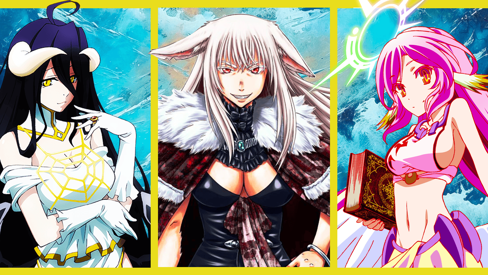 Isekai Fantasy Albedo Tyuule Jibril