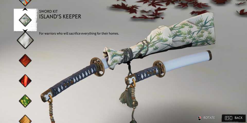 Island's Keeper in ghost of tsushima