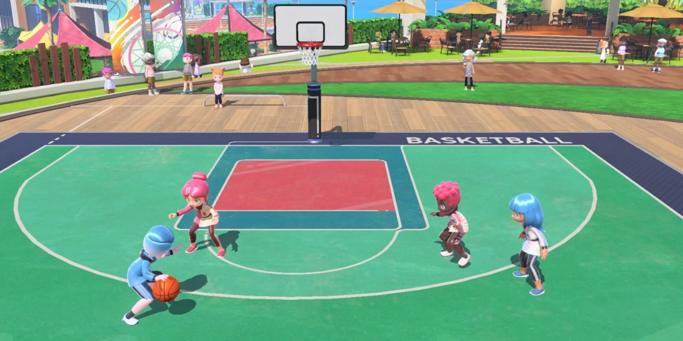 Nintendo Switch Sports Adding Basketball is a Game-Changer