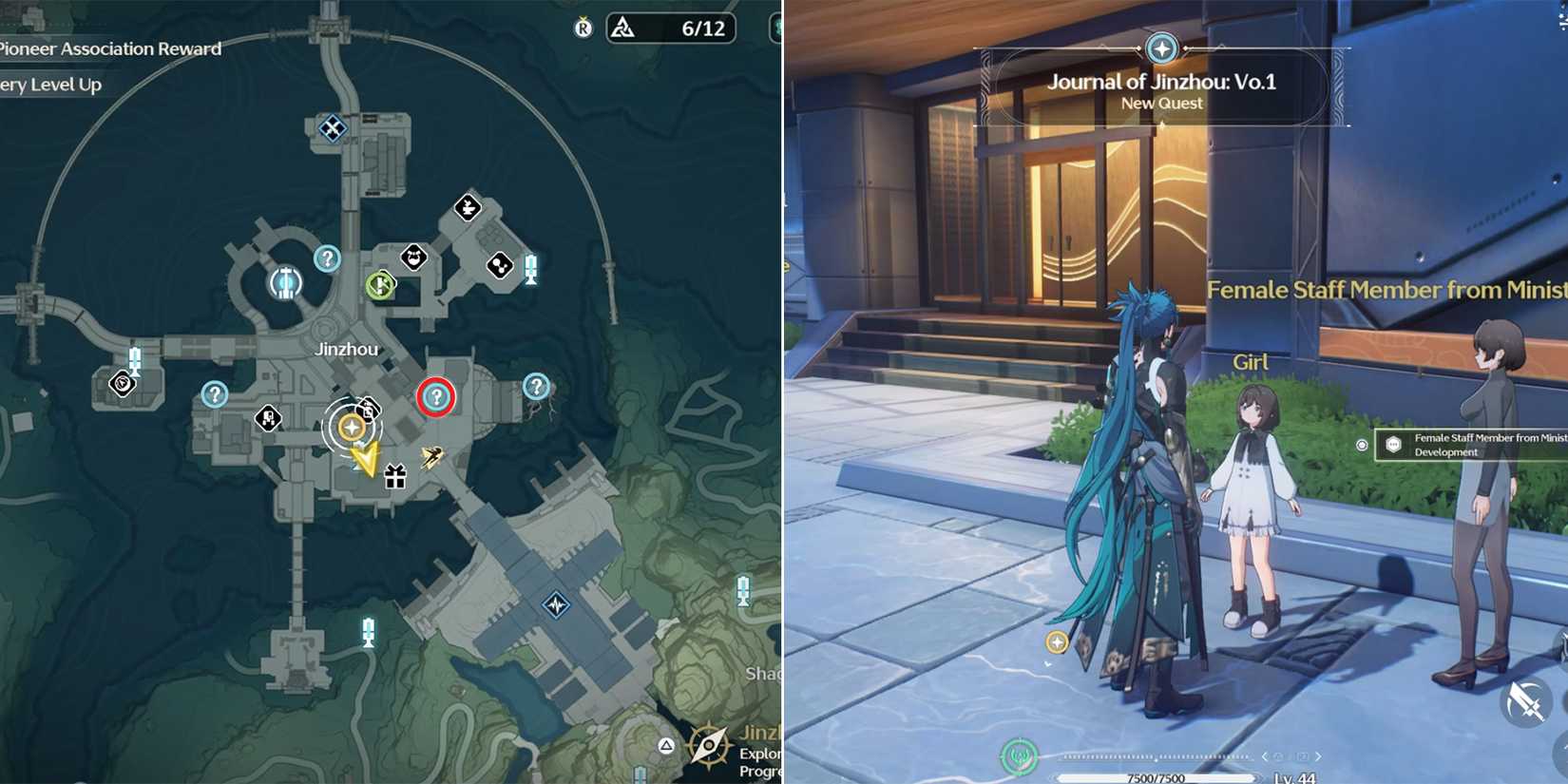 journal of jinzhou location 1 quiz answers in wuthering waves