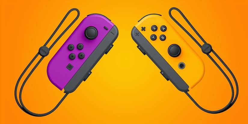 Joy Cons - Purple and Orange