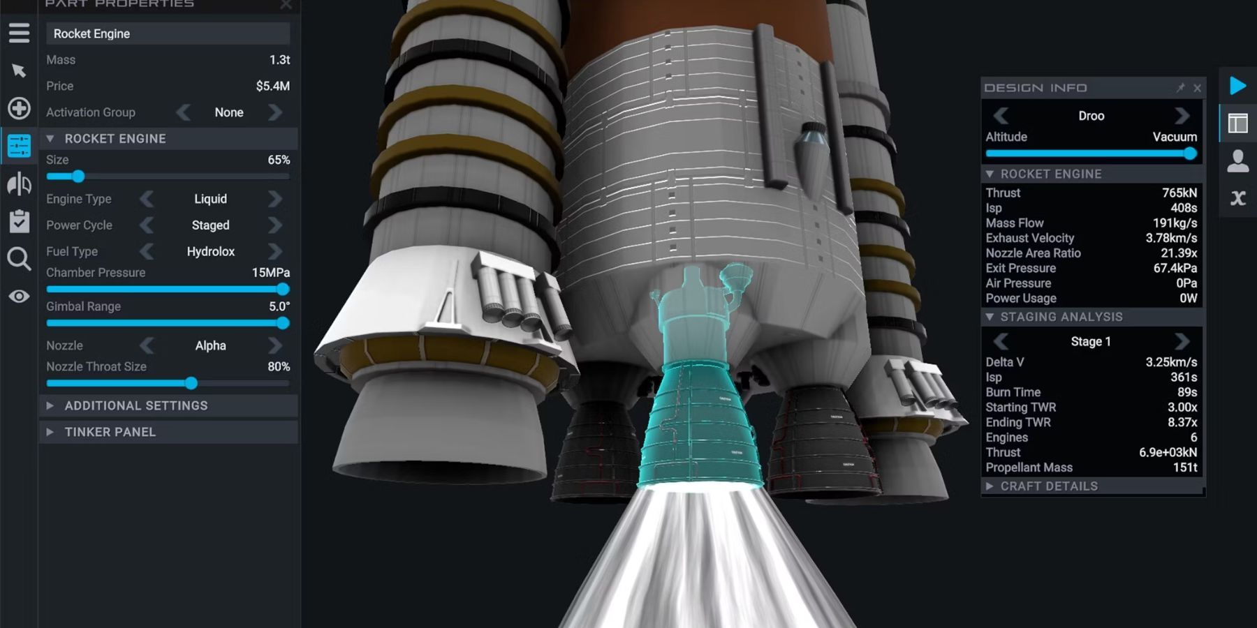 Juno New Origins build nasa rockets per part from launch to re-entry (1)