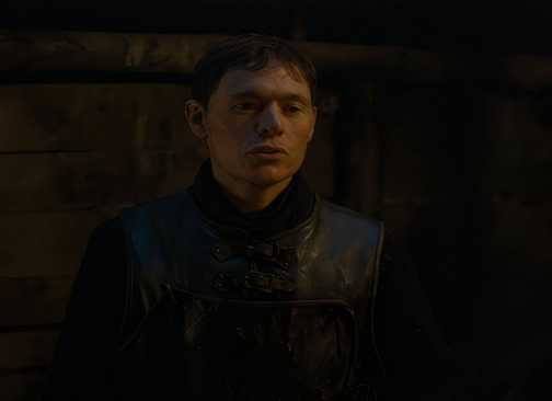 Karl Tanner with Bran Stark, Hodor and the Reed siblings in Game of Thrones