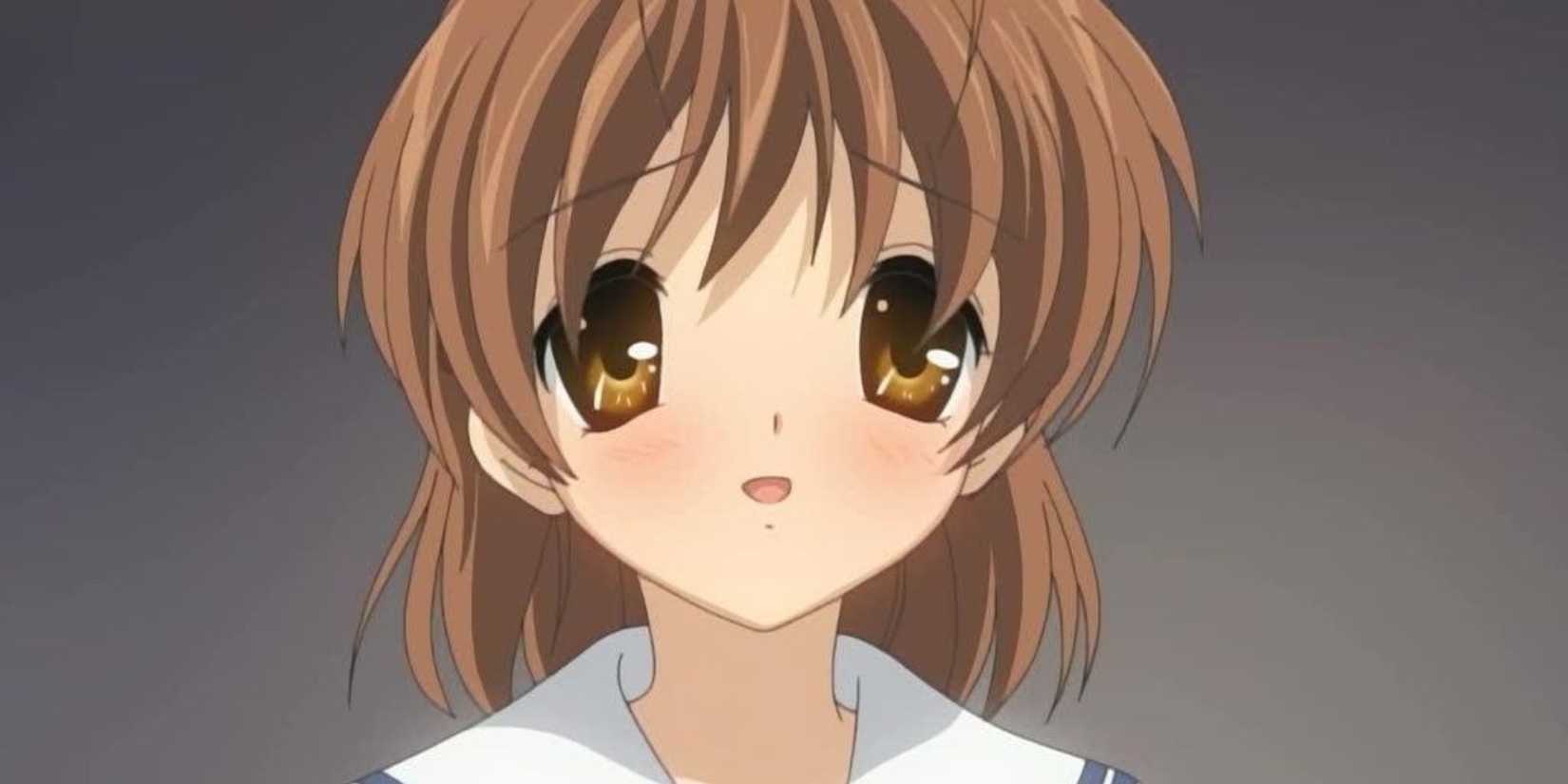 Nagisa Furukawa (Clannad) anime Nagisa smiling