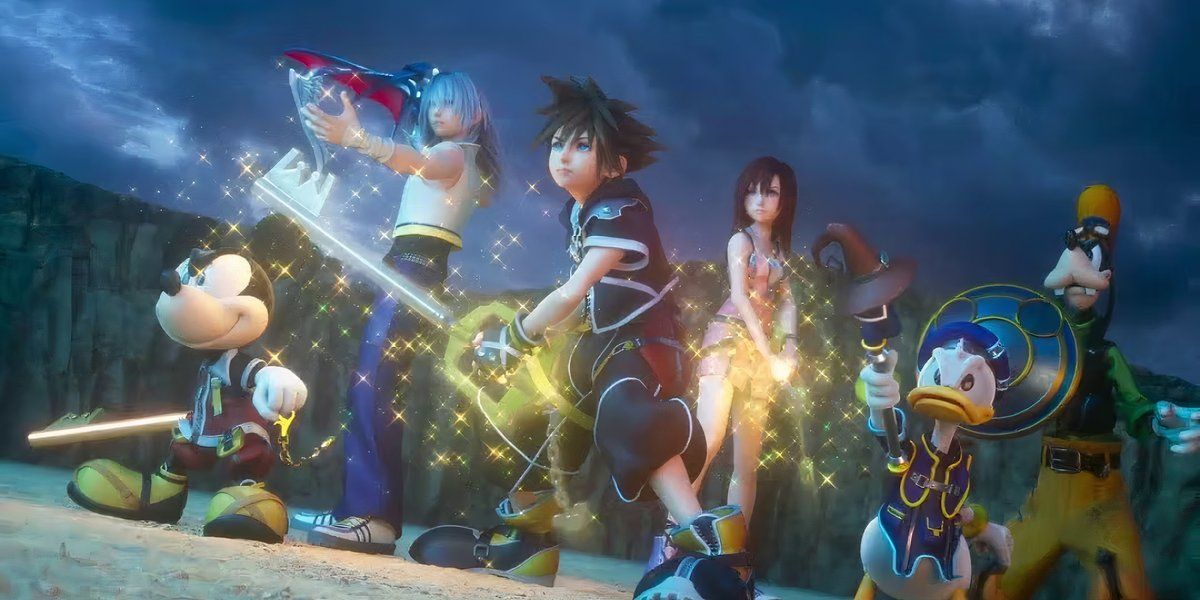 The main protagonists of Kingdom Hearts 3