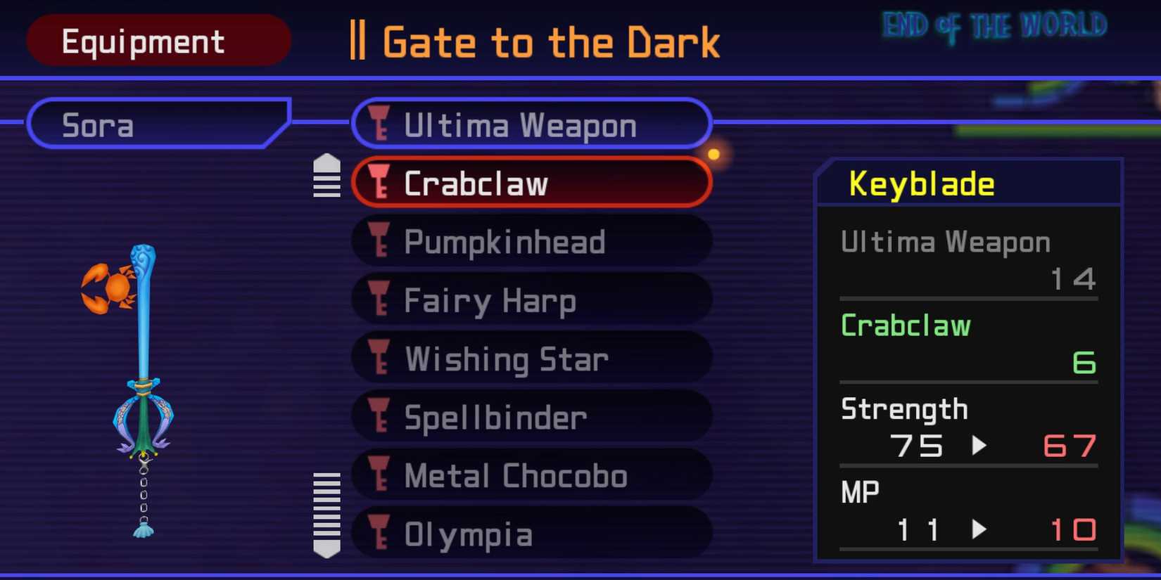 Crabclaw in Kingdom Hearts