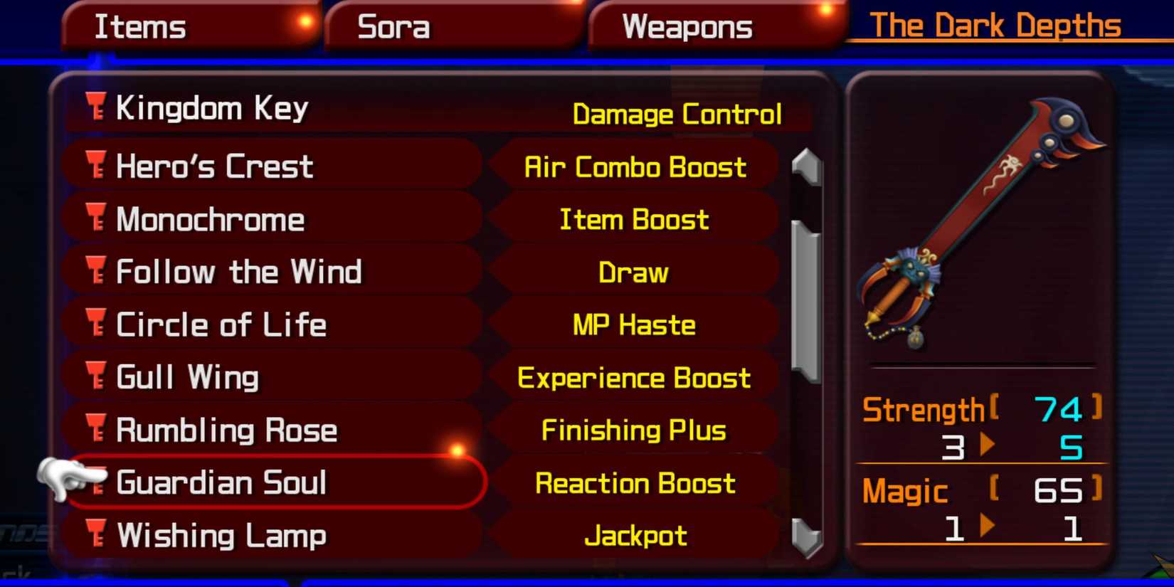 The Guardian Soul in Kingdom Hearts 2