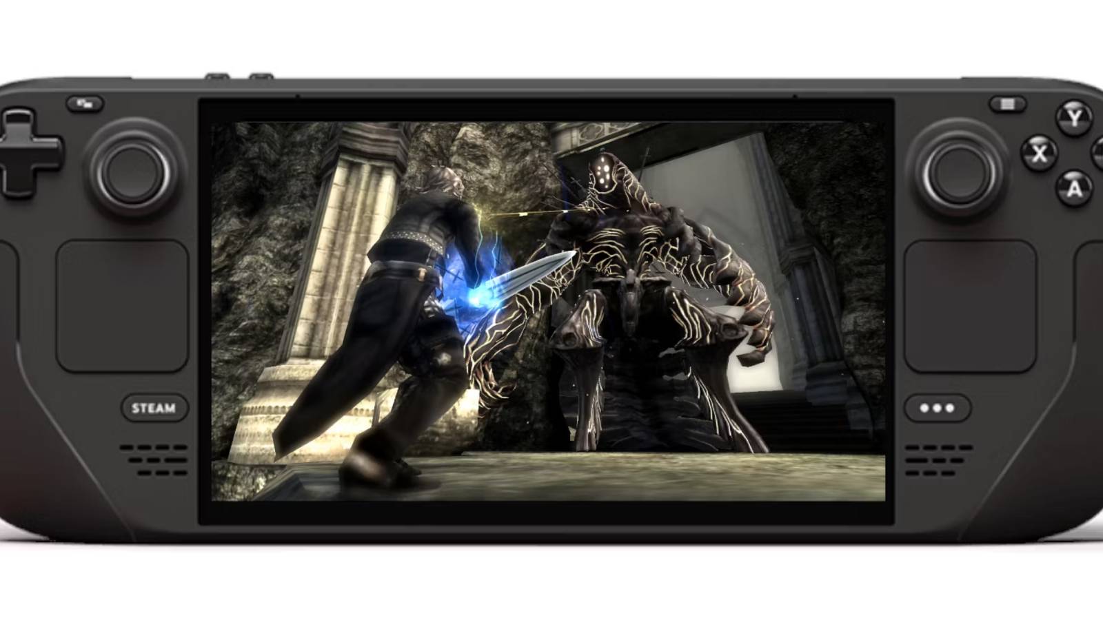 Last Story running on Steam Deck