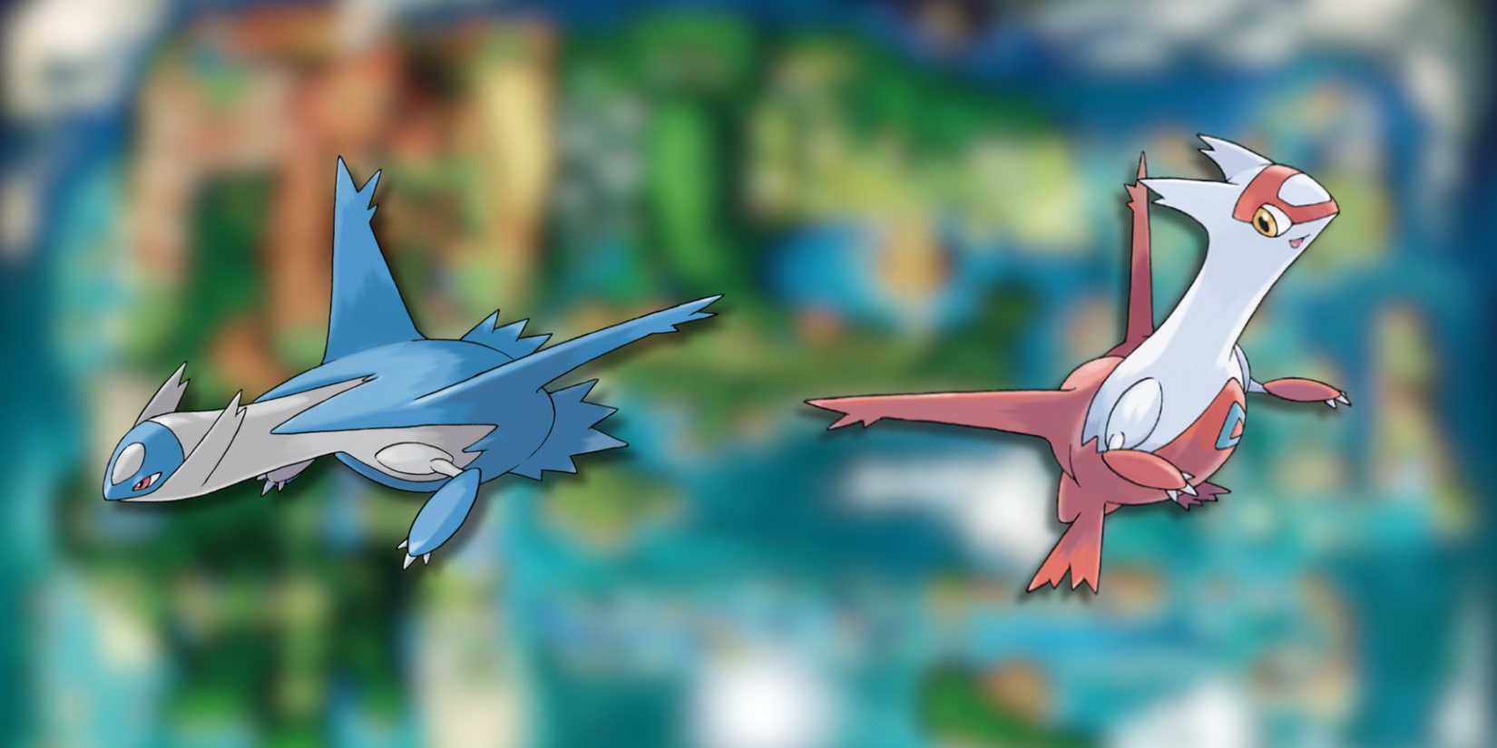 Latios and Latias in the Hoenn Region