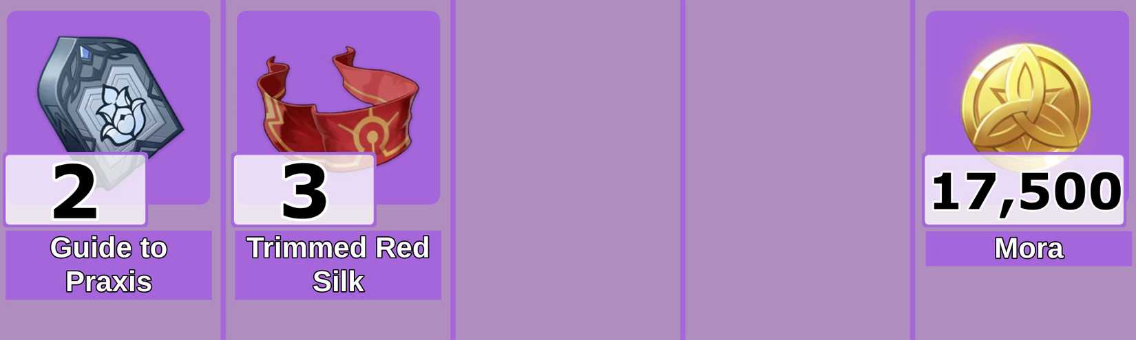 Level 3 Sethos Talent Materials - Genshin Impact