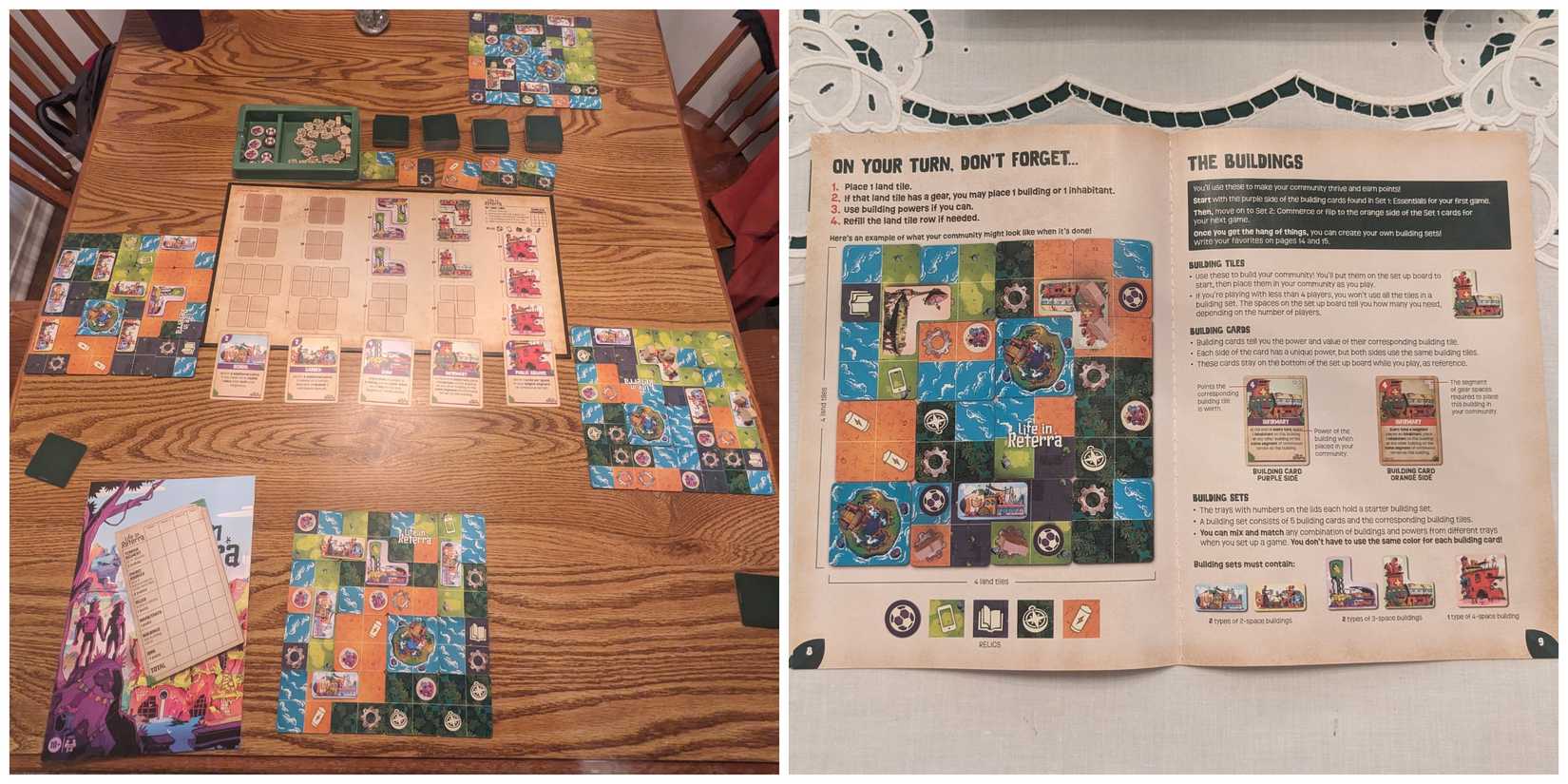 life in reterra setup