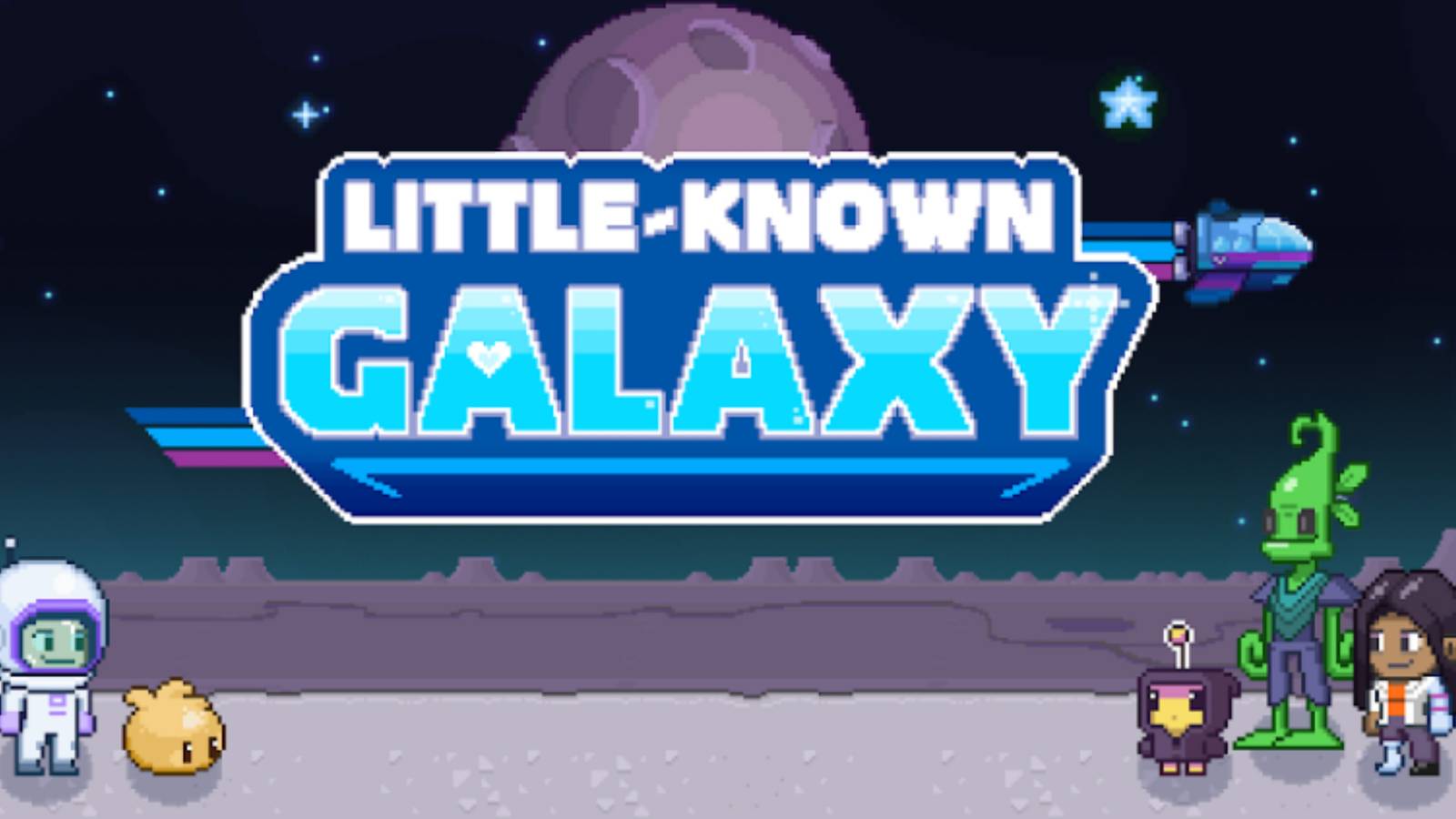 little known galaxy logo screen