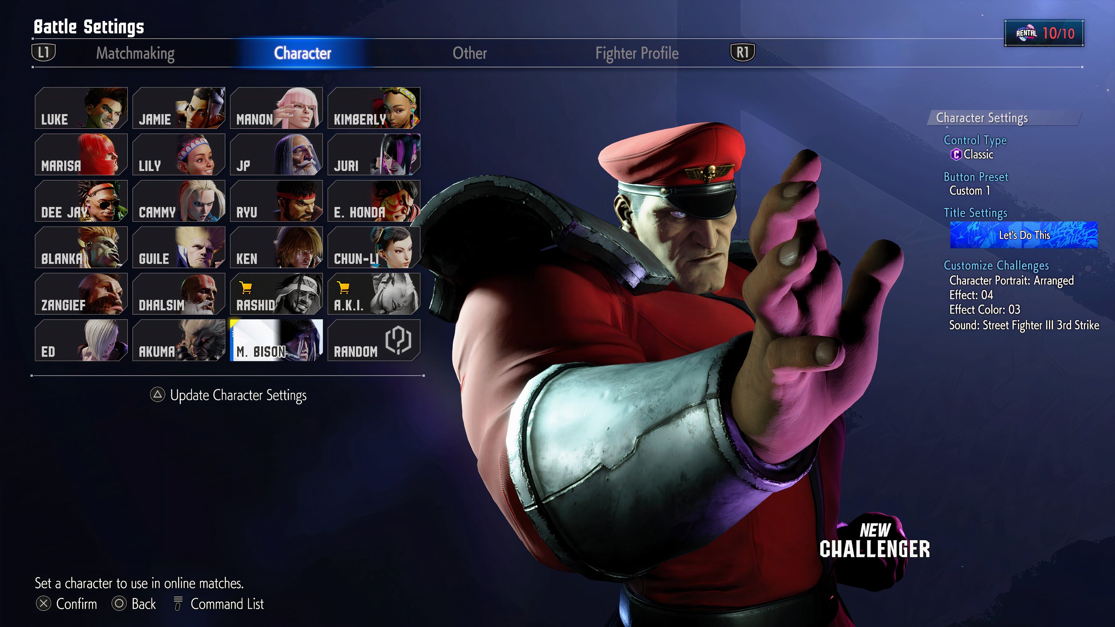 M.Bison Outfit 2 in Street Fighter 6