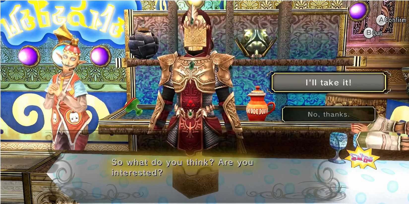 magic armor the legend of zelda twilight princeess