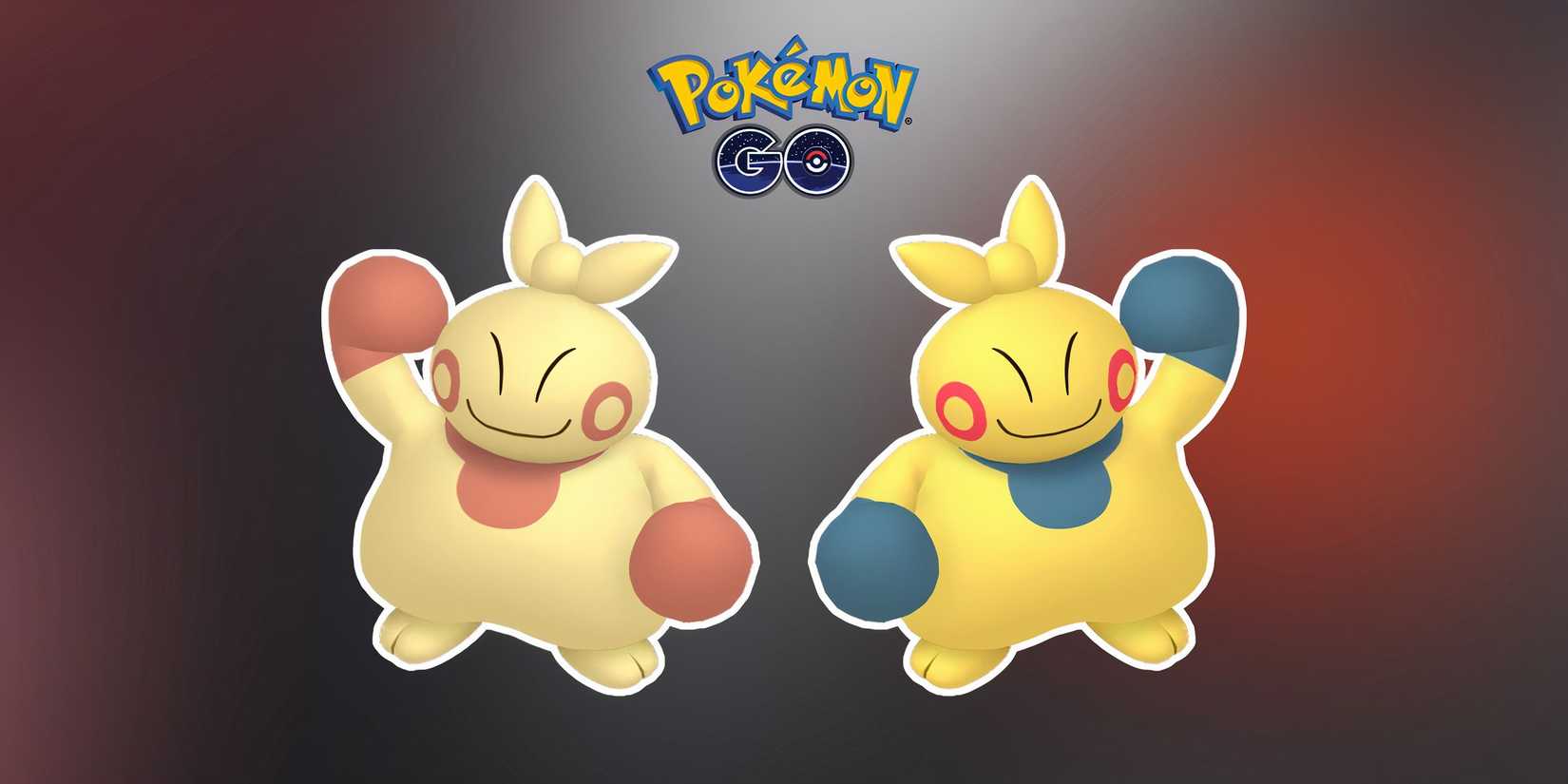 Makuhita and Shiny Makuhita in Pokemon GO