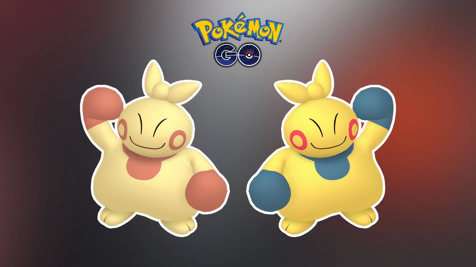 Makuhita and Shiny Makuhita in Pokemon GO