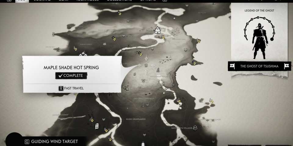 Maple Shade Hot Spring in ghost of tsushima