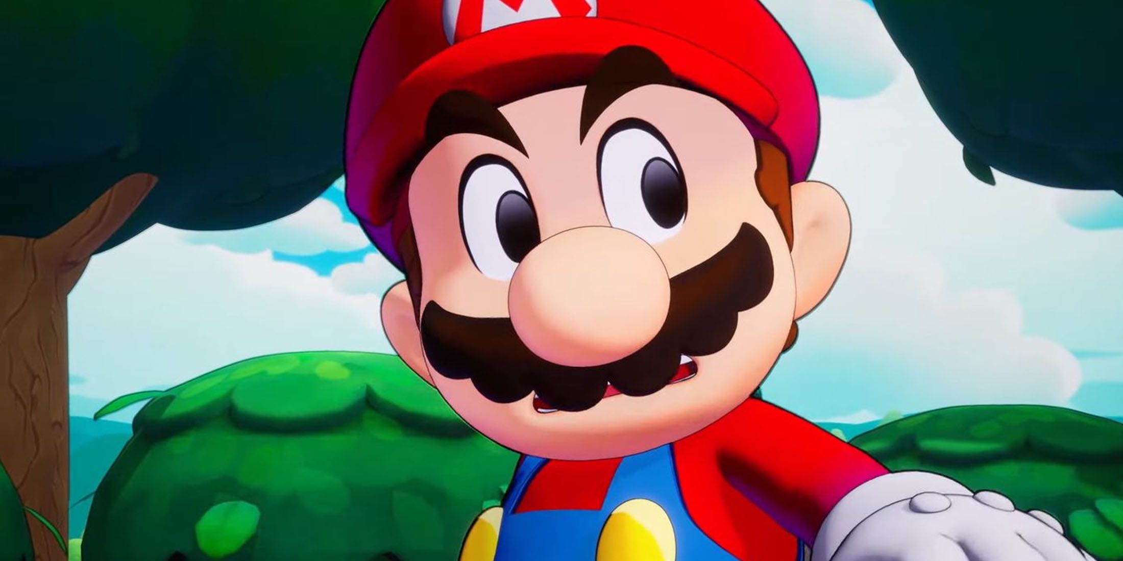 A screenshot of Mario in Mario and Luigi: Brothership.