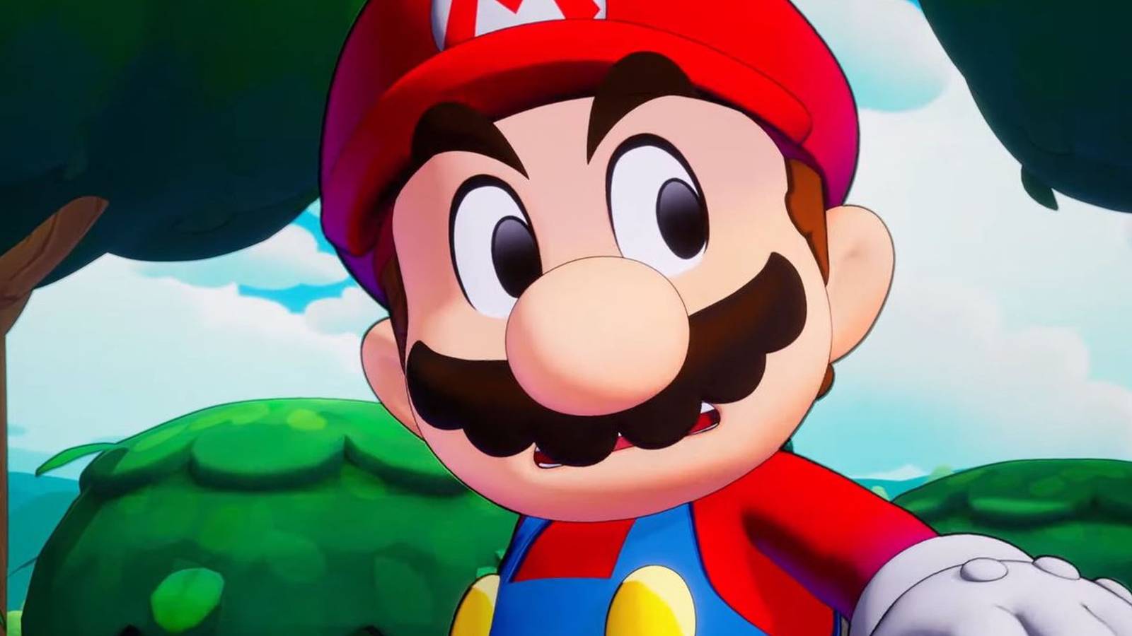 A screenshot of Mario in Mario and Luigi: Brothership.