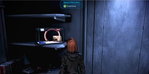 mass effect 3 space hamster shepard's cabin