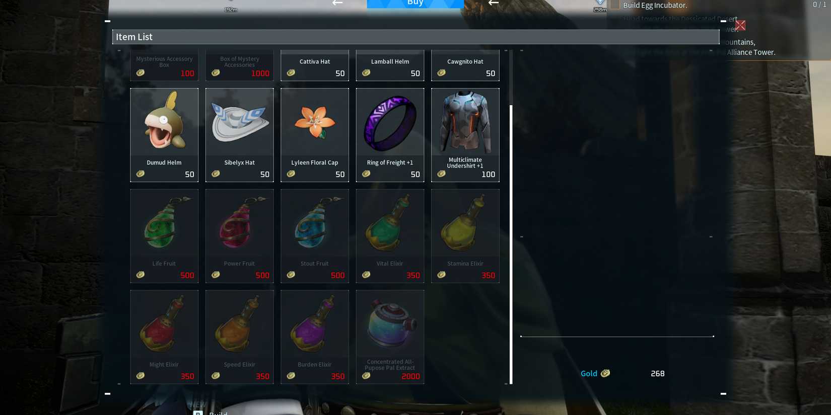 Medal Merchants in Palworld shop dog coins