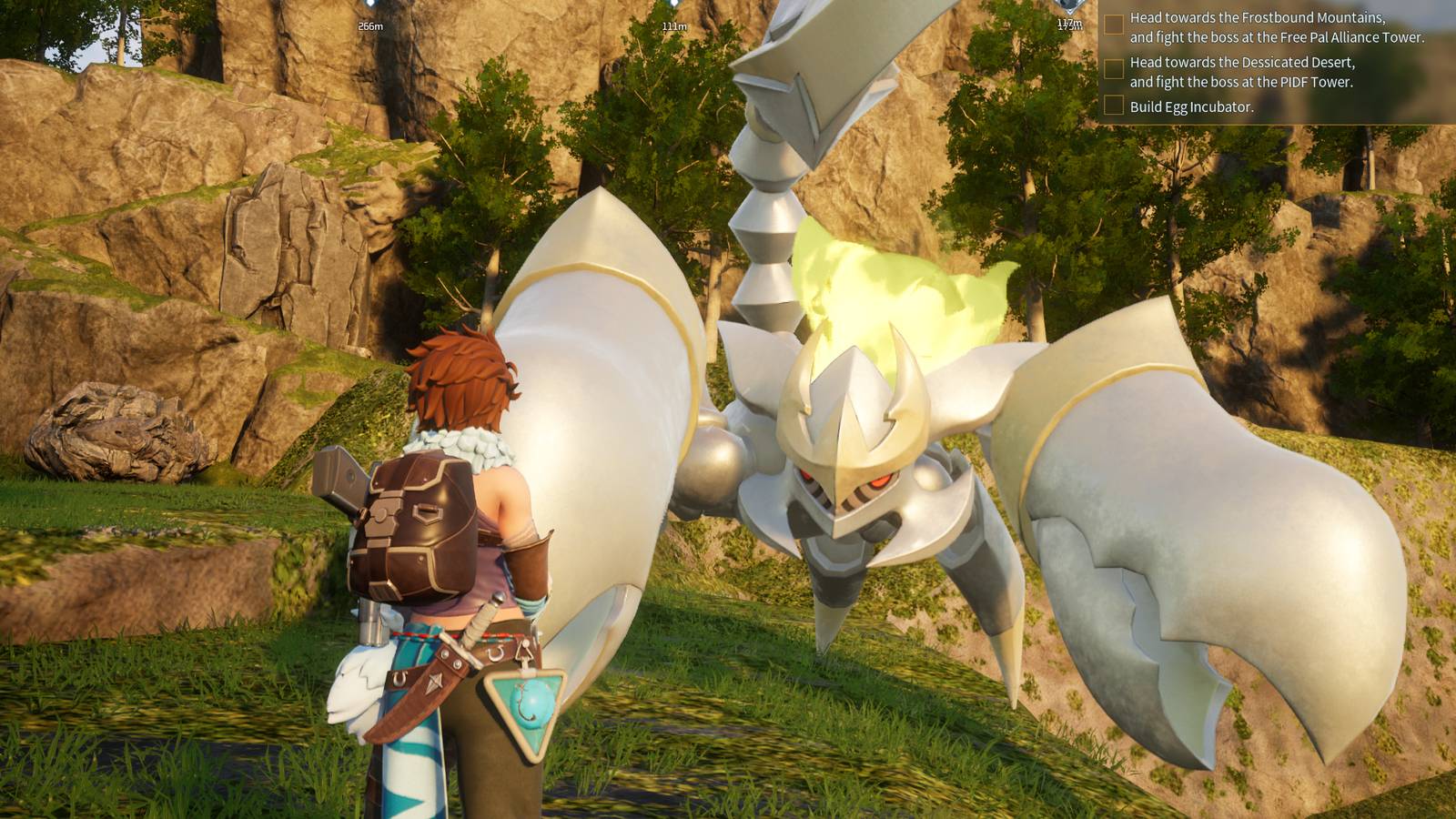 Menasting Noct in Palworld main